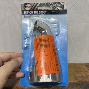 Danco 89162 - 5" Chrome Slip-On Tub Spout‎ w/o Diverter NEW